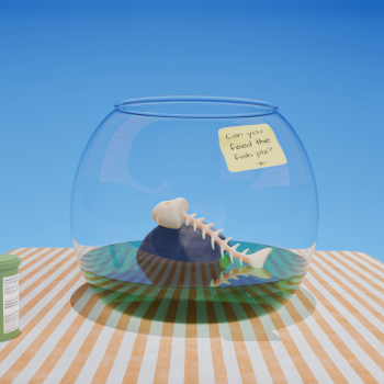 FISH BOWL 3D VISUAL - KONNU