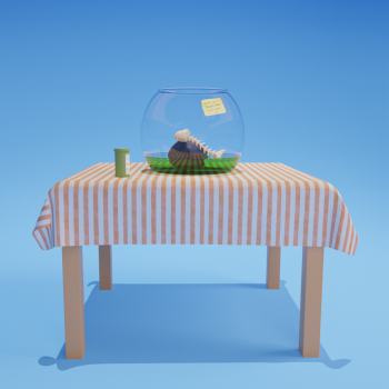 FISH BOWL 3D VISUAL - KONNU